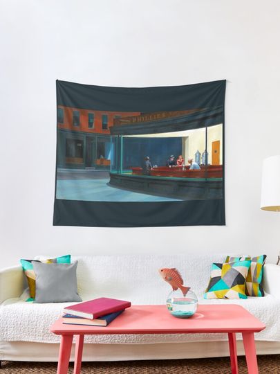 Discover "Nighthawks" by Edward Hopper (1942) | Tapestry