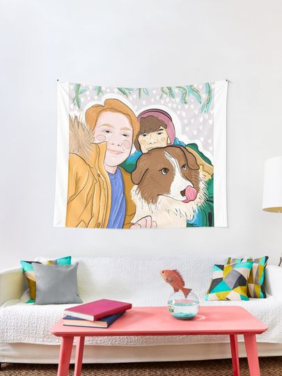 Discover Heartstopper Nick and Charlie in the now (bright colors) | Tapestry