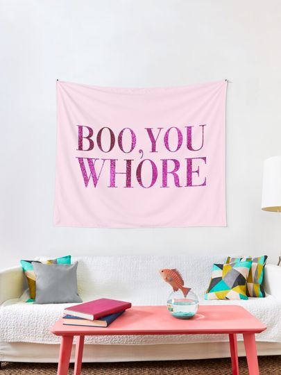 Discover Boo, You Whore | Tapestry