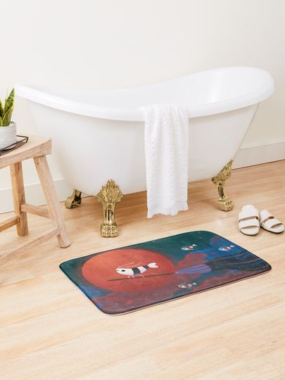 Discover Moonlit night | Bath Mat