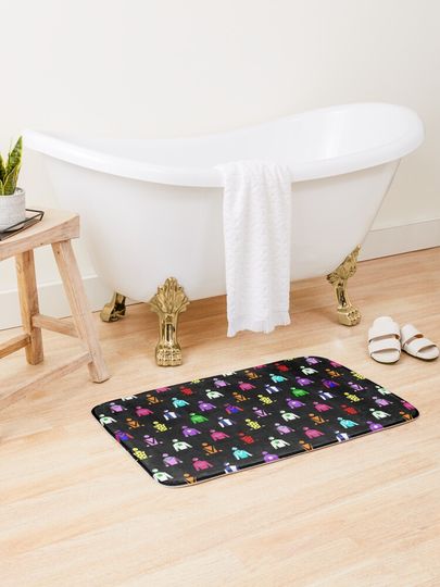 Discover Horse Racing Jockey Silks | Bath Mat