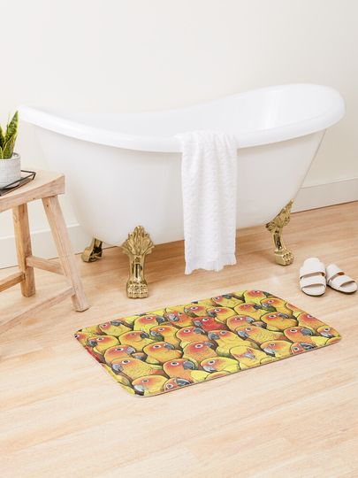 Discover Sun Conures | Bath Mat