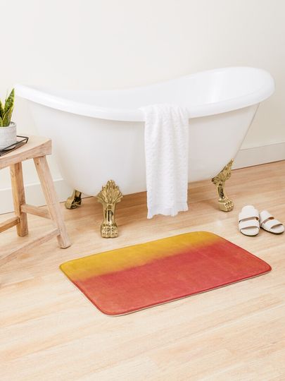 Discover Mark Rothko | Orange and Yellow | Bath Mat
