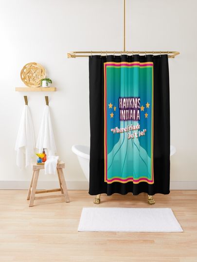 Discover Where Friends Don&apos;t Lie!   | Shower Curtain