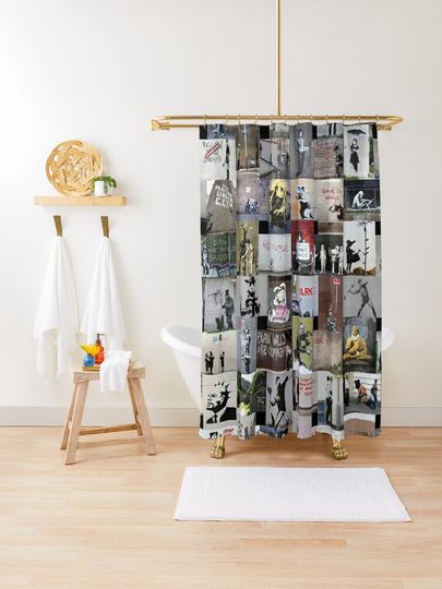 Discover Banksy | Shower Curtain