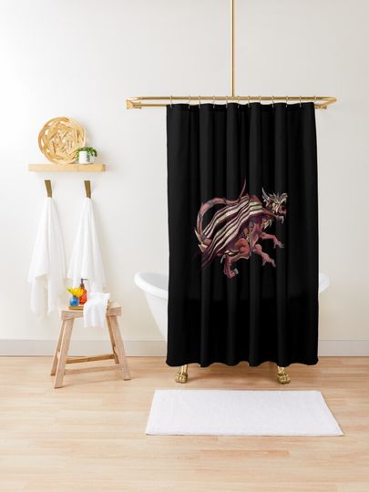Discover Dark Dragon | Shower Curtain