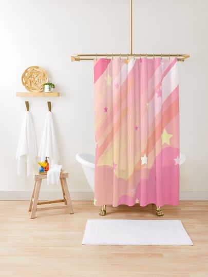 Discover Steven Universe - Clouds | Shower Curtain