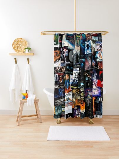 Discover Sci-Fi Movie Posters | Shower Curtain