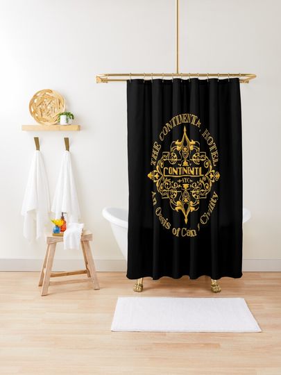 Discover The Continental Hotel | Shower Curtain