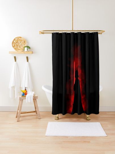Discover Vader Minimal | Shower Curtain