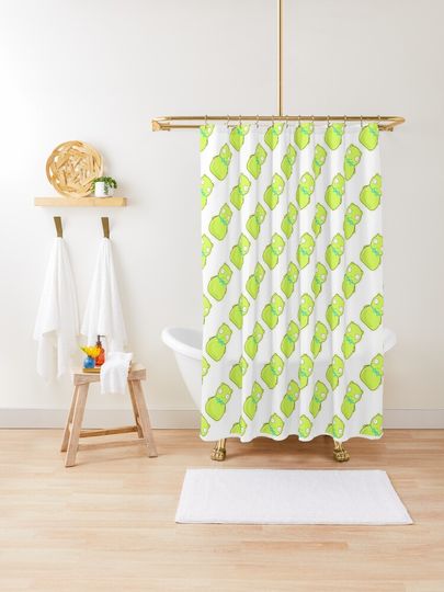 Discover Kuchi Kopi Pattern | Shower Curtain
