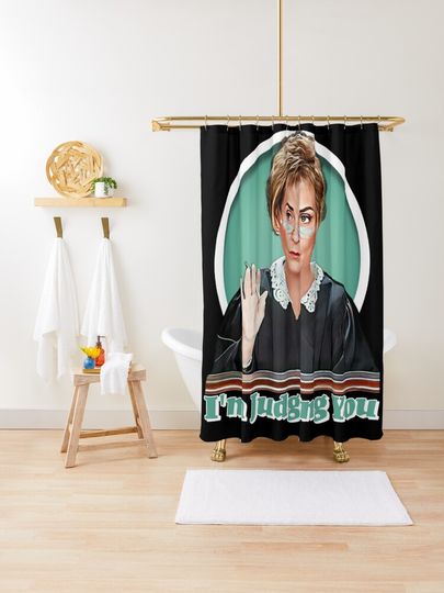 Discover Judge Judy | Shower Curtain