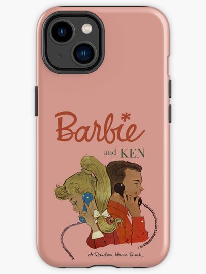 Discover Barbie and Ken Vintage Book Cover (1963) | iPhone Case