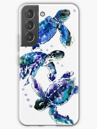 Discover Three Sea Turtles | Samsung Galaxy Phone Case