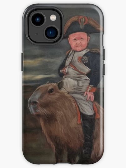Discover Hasbulla Napoleon Capybara | iPhone Case