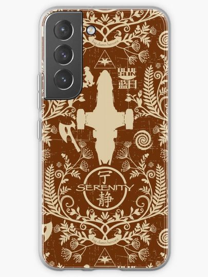Discover Firefly Damask | Samsung Galaxy Phone Case