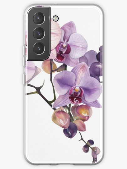 Discover orchids  | Samsung Galaxy Phone Case