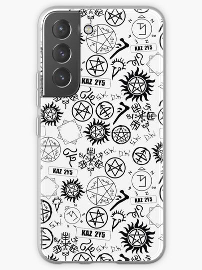 Discover Supernatural Symbols | Samsung Galaxy Phone Case