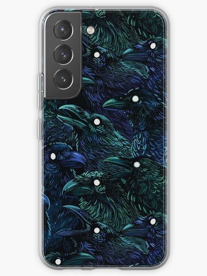 Discover Raven pattern | Samsung Galaxy Phone Case