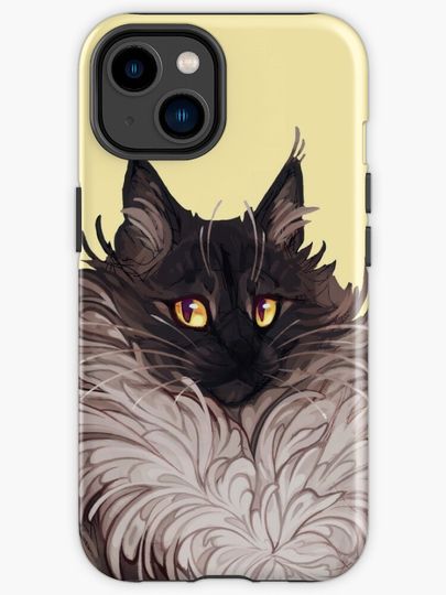 Discover Black and white cat  | iPhone Case