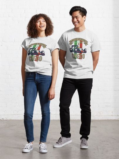Discover Checo Perez Minister Of Defense Mexico Flag | Classic T-Shirt