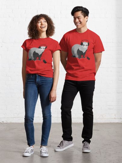 Discover Funny Musical Ferret | Classic T-Shirt