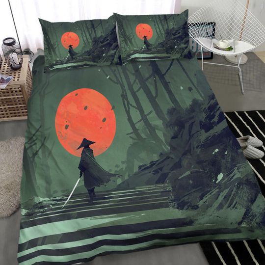 Discover Military green oriental bedding