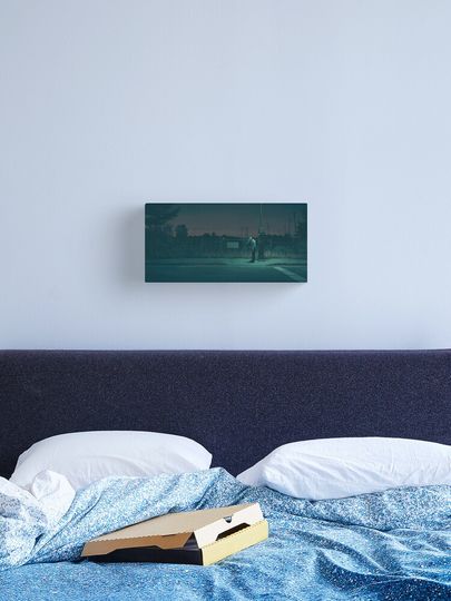 Discover Midnight Upload | Canvas Print