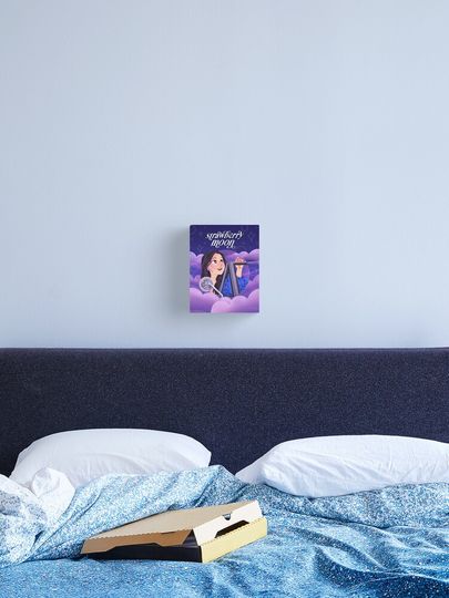 Discover Strawberry Moon by IU Fan Art | Canvas Print