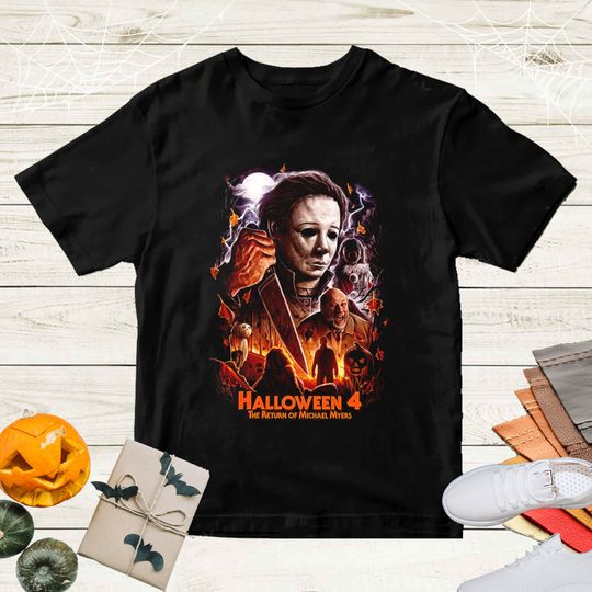 Discover Halloween 4 The Return Of Michael Myers T-Shirt, Michael Myers Shirt