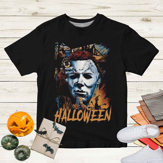 Discover Michael Myers Halloween Horror Movie T-Shirt, Halloween Michael Myers Shirt