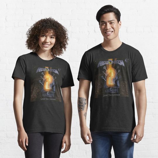 Discover HELLOWEEN - LIGHT THE UNIVERSE Singles Essential T-Shirt