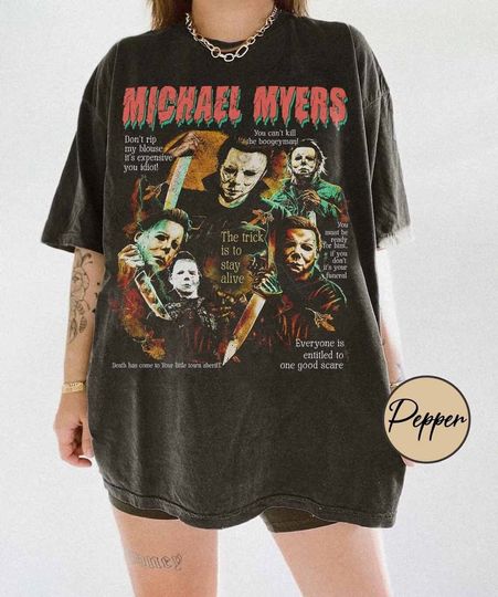 Discover Vintage Michael Myers Movie Shirt