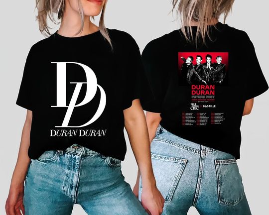 Discover Duran Duran Vintage 2023 Tour T-Shirt - Music Merchandise