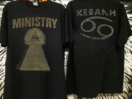 Discover 1991 Ministry  Psalm 69 T-Shirt, Ministry Psalm 69 Shirt