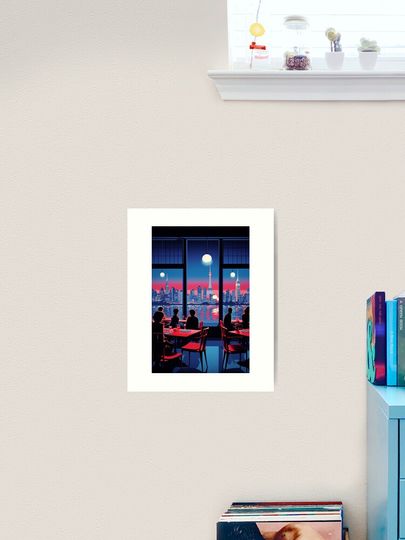 Discover Night Dinner | Art Print