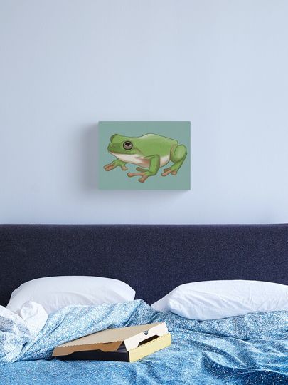 Discover Froggy | Canvas Print