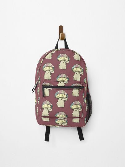 Discover She / They Transgender LGBT Pride Mushroom Ghost | Backpack