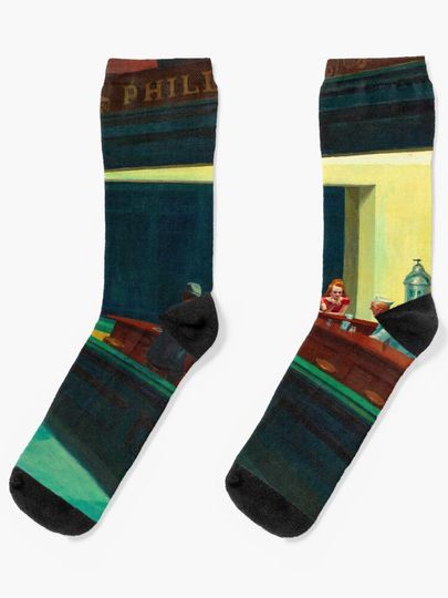 Discover Edward Hopper Nighthawks | Socks