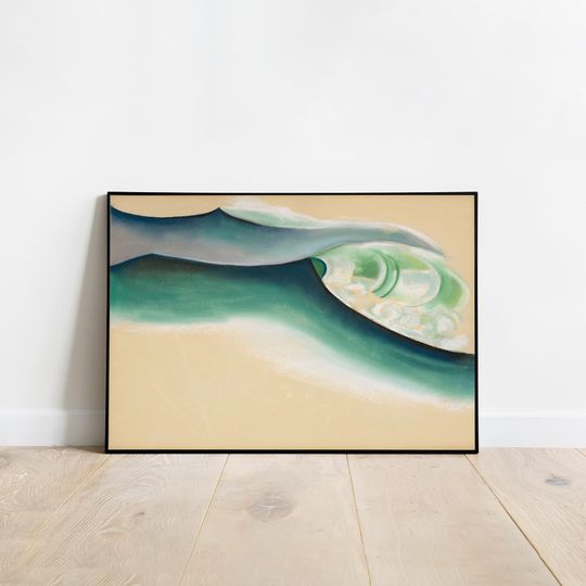 Discover Georgia O'Keeffe Wave Premium Matte Poster