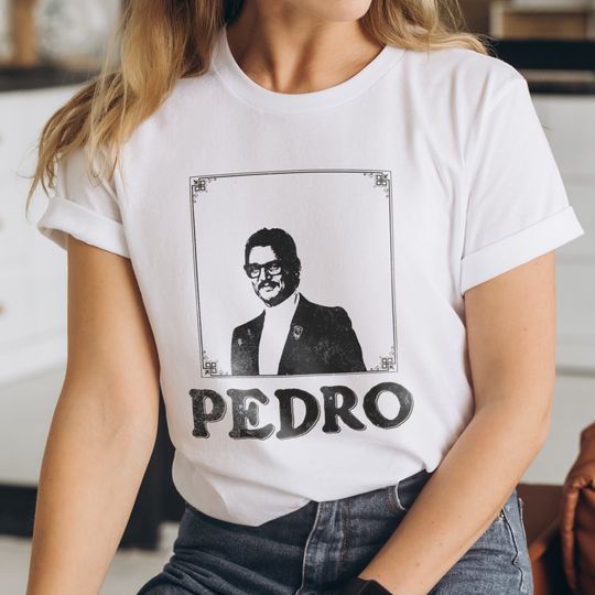 Discover Pedro Pascal Tribute T-Shirt - Vintage Narcos Inspired