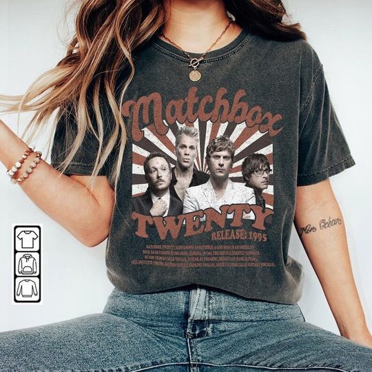 Discover Matchbox Twenty Merch Music Shirt, Matchbox Twenty Rock Tour Music Graphic Tee