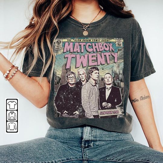 Discover Matchbox Twenty Comic Shirt