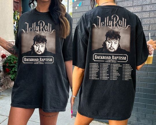 Discover Jelly Backroad Baptism Graphic Shirt, Backroad Baptism Tour 2023