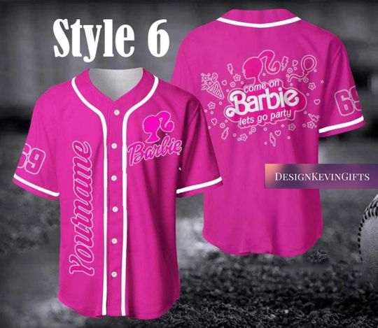 Discover Barbe Shirt, Barbe Baseball Jersey, Come On Barbi Jersey