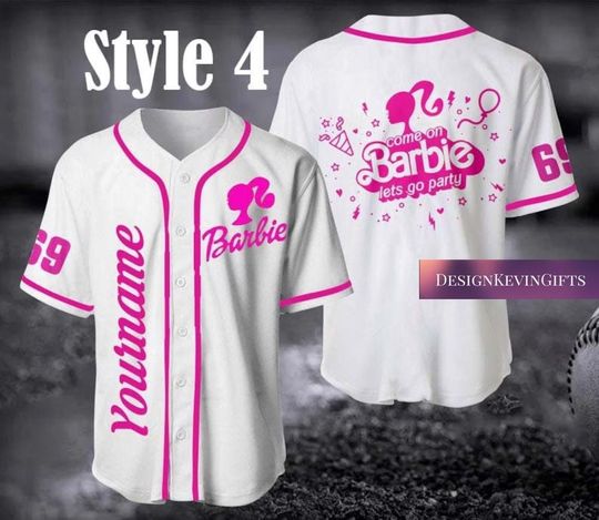 Discover Barbe Shirt, Barbe Baseball Jersey, Come On Barbi Jersey