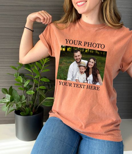 Discover Custom Family Photo T-Shirts for Personalization