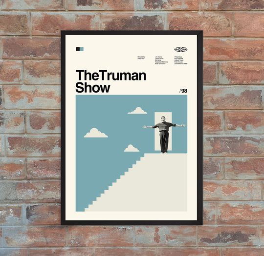 Discover The Truman Show Poster, Movie Poster