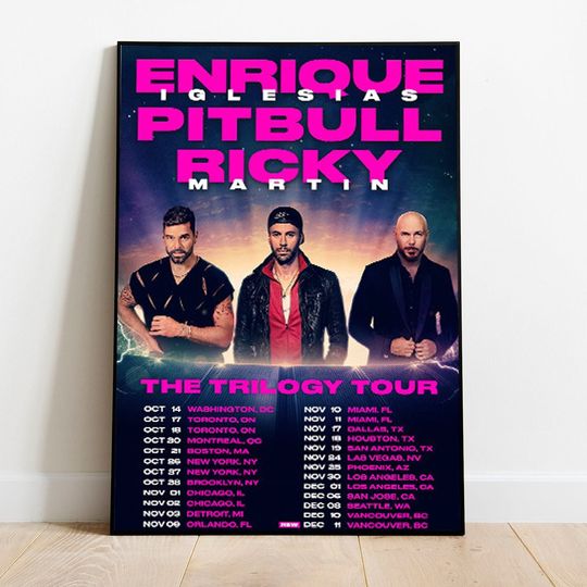 Discover The Trilogy Tour 2023 Concert Poster