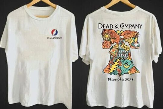 Discover Dead & And Company PHILADELPHIA Summer 2023 T-shirt